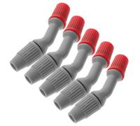 SHINEOFI 5 pièces Buses Pulvérisation Cône pour Tuyau Arrosage Jardin Léger Réutilisable Ergonomique pour Irrigation Nettoyage Voiture Bain Animaux