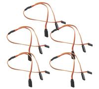 SHINEOFI 5 Pièces Câble D'extension Y 60 Broches 300mm en Plastique pour Servos Connecteurs Femelle vers Double Mâle, Précision Améliorée, pour Projets Robotiques et Installation en