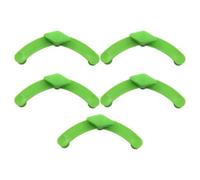 SHINEOFI 5 Pièces Clips de Pliage pour Branches, Plastique Vert | Plantes Grimpantes, Fixation Simple des Tiges, Meilleure Absorption D'eau et Nutriments, Jardin