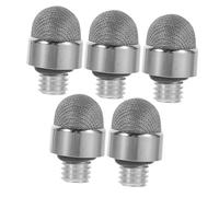 SHINEOFI 5 Pièces Contexte de Stylo de Tissu conducteur Stylet pour Engrener capacitif Pointes capacitives Plume Conseils sur Le Stylo à écran Tactile Aluminium Silver