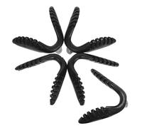 SHINEOFI 5 Pièces Ensemble de Plaquettes Nasales Antidérapant pour Lunettes de Sport, Pont de Nez Remplaçable en Pvc et Acier Inoxydable Adapté aux Courses Rapides et Marathons