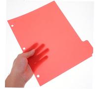 SHINEOFI 5 pièces Intercalaires Classeur Colorés Onglets de Séparation Pratiques pour Cahier Organisation Bureau et Étudiant