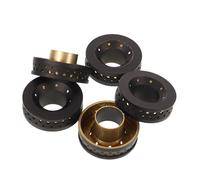 SHINEOFI 5 Pièces Petit Chapeau De Brûleur Pour Cuisinière à Gaz Distributeur Cuivre Couvercle Pour Petits Brûleurs Noyau De Cuisinière Protection