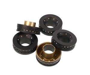 SHINEOFI 5 Pièces Petit Chapeau De Brûleur Pour Cuisinière à Gaz Distributeur Cuivre Couvercle Pour Petits Brûleurs Noyau De Cuisinière Protection