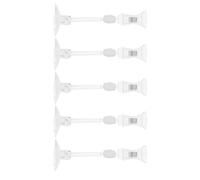 SHINEOFI 5 Pièces Pince à Ventouse pour Aquarium, Clip Noir Transparent | Maintien sans Outil, Support Discret pour Plantes Marines et Filtres, Usage en Aquarium