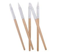 SHINEOFI 5 pièces Set de Outils de Poterie pour Argile Polymère Kit de Sculpture Polyvalent pour Modelage Ciselage Découpage et Lissage Outils Ergonomiques Durables pour Artistes et
