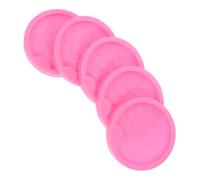 SHINEOFI 5 Pièces Silicone Coaster Molds DIY Crafts Mold Reusable Epoxy Resin Casting Moulds For Unique Cup Pads Home And Party Decorations