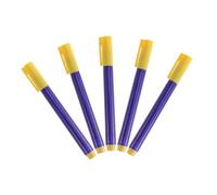 SHINEOFI 5 Pièces Stylo de Vérification Billets Marqueur de Détection Encre Résistante Décoloration Identificateur de Faux Billets pour Banques et Commerces