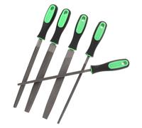 SHINEOFI 5 Pièces Wood Files Set Precision Small Wood Rasps For Woodworking And Metalwork Versatile Flat And Round Steel Tools For DIY Woodcraft Enthusiasts
