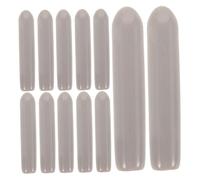 SHINEOFI 50 Pièces bouchon de protection lave-vaisselle petit sécurité rerack lave-vaisselle réparation blanc Réparation des dents du support de lave-vaisselle caoutchouc souple Gris