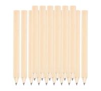 SHINEOFI 50 Pièces Crayon Court de Bois Graphite Hexagonal, Écriture Douce | Beige, Portable pour Débutant et Peintre Professionnel, Lot, Usage Dessin et Prise de Notes
