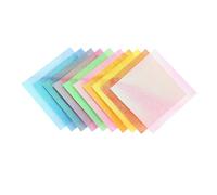 SHINEOFI 50 pièces de Pliage Colorés Perles Artisanal pour Origami DIY Activités Manuelles et Scrapbooking