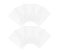 SHINEOFI 50 pièces Étuis Transparants pour Cartes Plastique Protection Étanche Anti-poussière pour Cartes Identité Crédit et Visite Léger