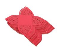 SHINEOFI 50 Pièces Hollow Boxes Paper Truffle Wrappers Wedding Party Favor Dessert Liners For Birthday Celebration