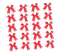 SHINEOFI 50 Pièces Mini Nœuds avec Fil Torsadé Décorations Pratiques pour Sacs à Friandises Pâtisseries Cadeaux Mariages et Fêtes