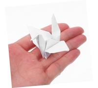 SHINEOFI 50 Pièces Origami Paper Cranes Premade Folded DIY Garlands For Wedding Shower Party Photography Props And Decorations