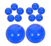 SHINEOFI 50 Pièces Perles Lapis Lazuli Rondes Bleues pour Fabrication de Bijoux Bracelets Colliers DIY Craft