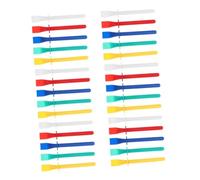 SHINEOFI 50 Pièces Plastic Glue Scrapers Flexible Smear Spreaders For DIY Crafts And Deformation Resistant Glue Application Tools For Handmade Projects