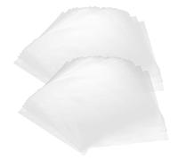 SHINEOFI 50 Pièces Pochettes Protectrices pour Disques Vinyles Housse Transparent Auto Adhésif pour Albums Protection Durable et Poussière Collection de Vinyles