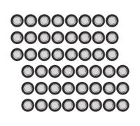 SHINEOFI 50 Pièces Rondelles en Caoutchouc et Acier Inoxydable avec Joint Torique Étanche Joints de Tuyau D'arrosage Pouce pour Raccord Flexible et Rondelles Filtrantes Renforcées