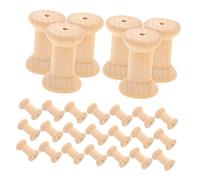 SHINEOFI 50 Pièces Vintage pour Travaux Manuels Porte Fil Robuste et Naturel Gestion des Fils pour Couture Tissage et Broderie Design Élégant pour Décor et Artisanat