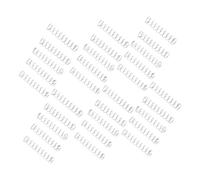 SHINEOFI 50pièces Ressort de Clic de Stylo en Acier Inoxydable pour Stylo Rétractable Mécanisme de Compression à Tour Retour Rapide et Accessoires de Réparation