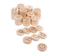 SHINEOFI 52 Pièces Aides D'enseignement De L'alphabet Petite Jouets D'apprentissage Pour Tout-petits Jeu Montessori Activités D'apprentissage Maternelle Bois