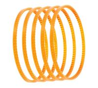 SHINEOFI 5pièces Accessoires Pour Distributeurs De Sucre Détachées Pour Machines Courroies Pour Machines à Barbe à Papa Réutilisables Et Compatibles