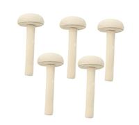 SHINEOFI 5pièces Outils De Rubbing Bois De Champignon pour Impression Artistique Pratiques Et