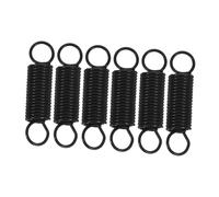 SHINEOFI 6 Pièces Accessoires micro-ondes kit de montage micro-ondes ressort de porte ressort de serrure de porte loquet de porte à ressort crochet à ressort Métal Black