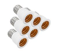 SHINEOFI 6 pièces Adaptateur Douille Ampoule à Lot Conversion Facile Haute Température Durable pour Lampes de Salon Cuisine Bureau