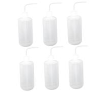 SHINEOFI 6 pièces Bouteille Arrosage avec Bec Coudé Flacon Pulvérisateur Pression pour Plantes Succulentes Indicateur de Niveau Adaptable pour Intérieur et Extérieur