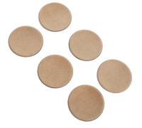 SHINEOFI 6 Pièces Capuchons de Haut-parleurs à Dôme de 54x13mm en Composite | Remplacement pour Subwoofer, Cache-bobine Élégant, Matière Tissu et Pulpe, Fournitures pour Réparation Audio