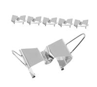 SHINEOFI 6 Pièces Clips de Cadre pour Peinture à Huile Acier Inoxydable de et Portables Outils de Peinture à Main pour Artistes et Protection Douce Toile pour Atelier et Plein Air