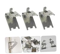 SHINEOFI 6 pièces Clips de Support pour Étagère de Réfrigérateur Fixation et Facile à Installer Accessoires de Rangement pour Frigo et Congélateur