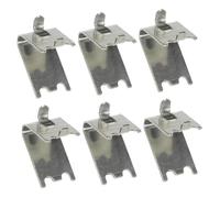 SHINEOFI 6 pièces Clips Étagères Réfrigérateur Support Robuste pour Congélateur Remplacement Facile à Installer pour Frigo Rangement Sécurisé