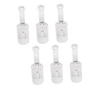 SHINEOFI 6 pièces Douille pour Lampe à Ampoule Support de Lampe Plastique Facile à Installer de Compatible Éclairage Plafond