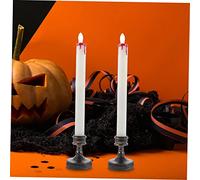 SHINEOFI 6 Pièces Lot de Bougies Électroniques sans Flamme à Piles Décorations LED Réutilisables pour Fêtes Ambiance Chaleureuse et Sécurisée