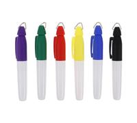 SHINEOFI 6 Pièces Mini Marqueur de Balle de Golf en Stylo de Marquage