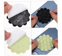 SHINEOFI 6 Pièces Support Téléphone Silicone avec Ventouse Antidérapante Kit Fixation pour Surface Réutilisable et Facile à Nettoyer