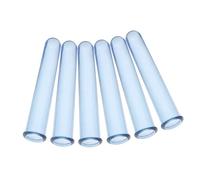 SHINEOFI 6 pièces Tubes à Essai Plastiques Transparents pour Hydroponie et Propagation DIY Vases Test Tubes Décoratifs pour Fleurs Support Planteurs pour Maison et Bureau