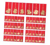 SHINEOFI 60 Pièces Li Xi Envelopes Year Of The Horse Lunar Envelopes Creative Cartoon Design For Year Wedding Party Celebration