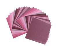 SHINEOFI 60 pièces Papier Origami Rose Double Face pour Artisanat Création de Cartes et Projets Scolaires