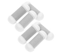 SHINEOFI 6pcs Recharges Têtes de Rouleau pour Lime Électrique Pieds Accessoires Pédicure Soin Talons Enlèvement Peau Morte