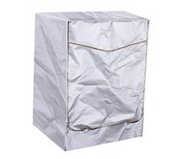 SHINEOFI 7.5kg Housse De Protection Pour Lave-linge Et Sèche-linge Compatible Avec Machines à Chargement Frontal Zippée Côtés
