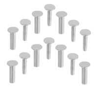 SHINEOFI 7 paires Rivets Inox pour Fixation Manche Couteaux de Cuisine Rivets à Visser pour Maintien Stable et Sécurisé pour Usage Multifonction Cuisine et Camping
