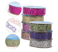 SHINEOFI 7 rouleaux Ruban Adhésif Décoratif Dentelle pour Scrapbooking DIY Autocollant Adhésif pour Projets Créatifs et Décoration