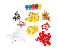 SHINEOFI 75 Pièces Panneaux de et Cônes Miniatures pour Jeu Éducatif avec et Barricades pour Apprentissage Précoce