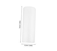 SHINEOFI 8 Pièces Cylindres Mousse Blanche pour Tubes Polystyrène Solides Forme Cylindrique pour Modélisme Peinture et Projets Éducatifs DIY Garçon Fille