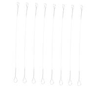 SHINEOFI 8 pièces Lot de Fils de Coupe Fromage Acier Inoxydable Outil Trancheur Ergonomique pour Beurre Fromage et Jambon Remplacement et Compact